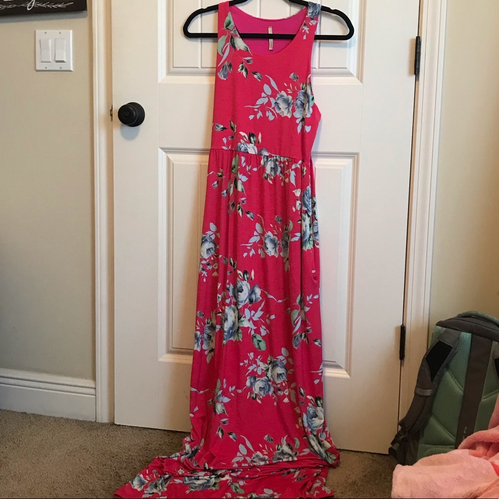 Boutique Floral Maxi Dress